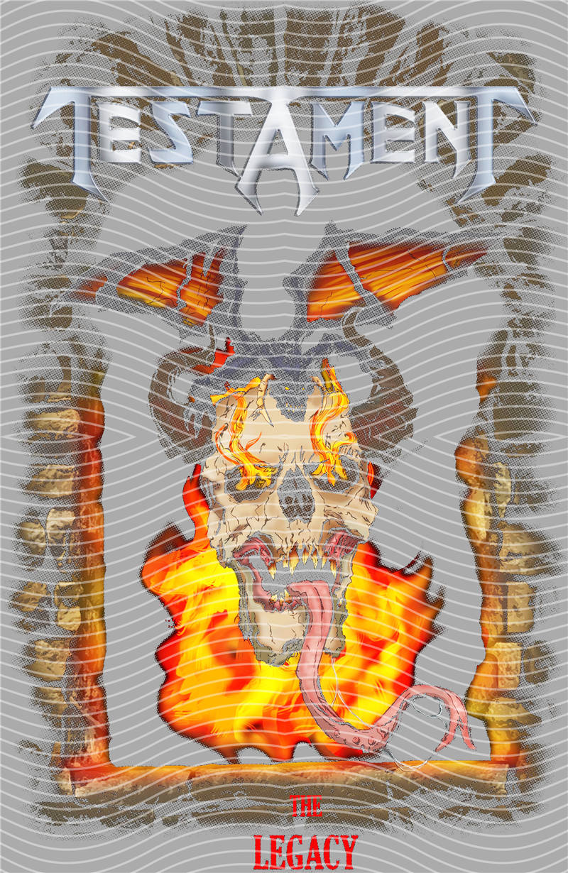 Metal band half-tone-MB 151